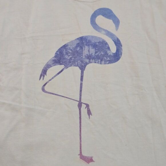 CARILOHA Bamboo Flamingo Athletic Tank Size Large - Picture 4 of 9